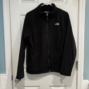 Large black North Face jacket
